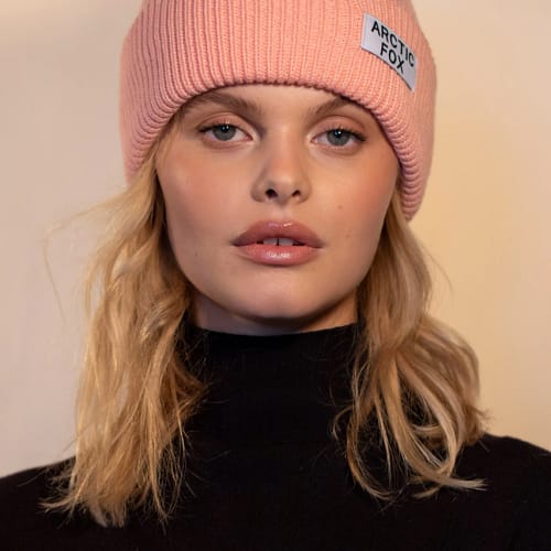 The Recycled Bottle Beanie - Pink - Artic Fox & Co