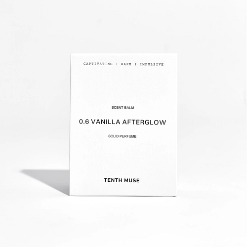 Vanilla Afterglow Perfume Balm