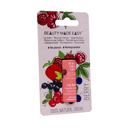 Paper Tube Lip Balm - Berry