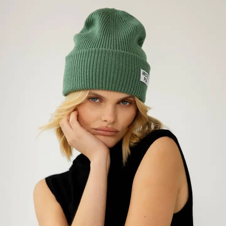 Recycled Bottle Beanie - Forest Fern - Artic Fox & Co